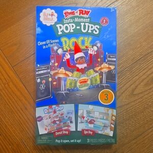 New Elf of the Shelf Set of 3 Pop Up Themes